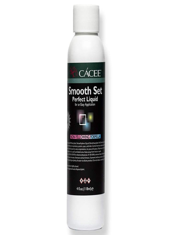 cacee Smooth Set Perfect Acrylic Nail Liquid by Cacee, Acrylic Monomer That Protects and Enhances Nails, Professional and Flexible Non-Yellowing Formula, Does Not Contain MMA, Self-Leveling (4 oz) - Image 1